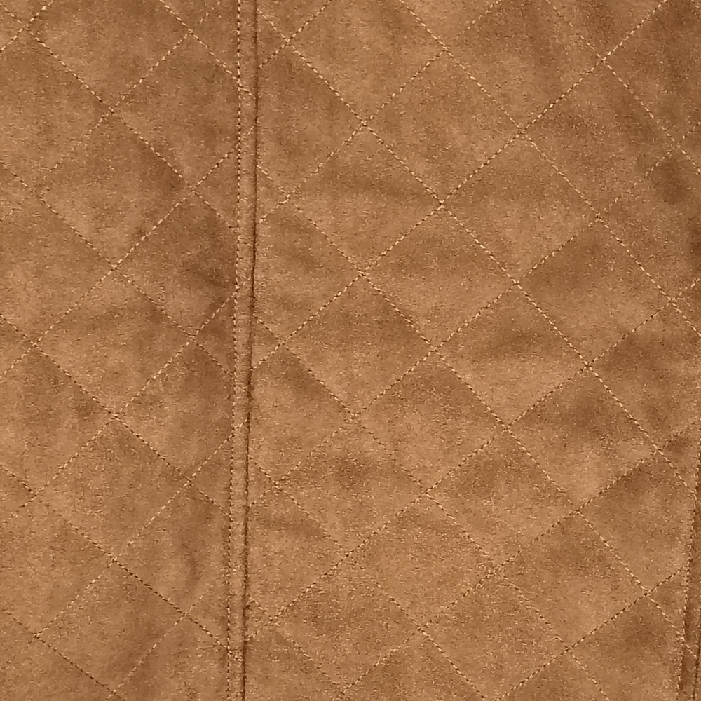 Men's M Banana Republic Vegan Suede Quilted Jacket - Picture 4 of 5